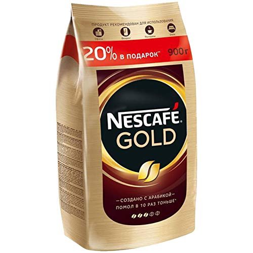 Nescafe Gold 900 gamm (1.98 lb) Instant coffee Big Pack